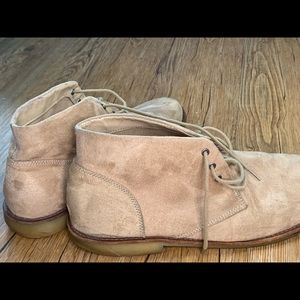 Tan colored boots